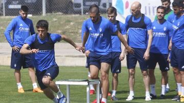 Zapater, Javi Ros y Guti se disputan dos puestos en Reus