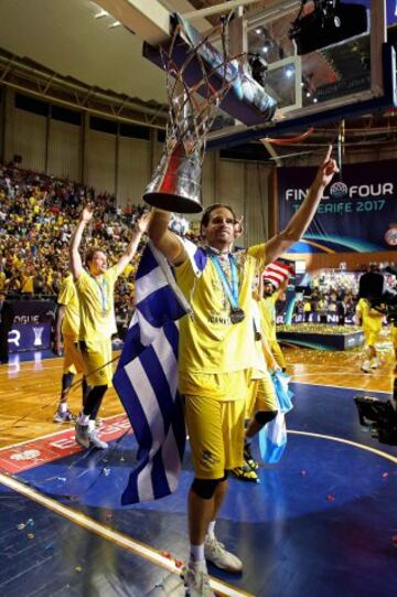 El equipo canario ganó su primer y único título europeo en 2017, fue la Basketball Champions League. 
