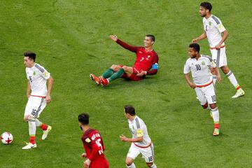 Así fue el partido de Cristiano Ronaldo ante México
