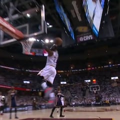 A ver quién para ese tren: ¡el LeBron 'Express' sobre los Pacers!