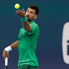 Resumen, resultado y ganador del Djokovic - Dimitrov: semifinales del Masters 1.000 de Miami hoy en vivo online