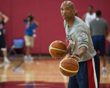 Monty Williams actuó de asistente de la selección de Estados Unidos en 2015.