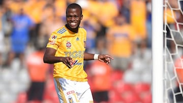 Enner Valencia confesó que desea salir de Tigres