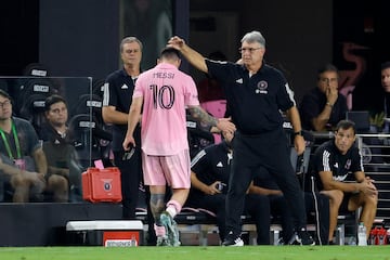 Lionel Messi substituted amid fitness concerns