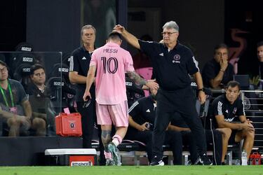 Houston Dynamo manager Ben Olsen speaks about Inter Miami and Lionel Messi before US Open Cup final