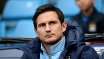 Frank Lampard, con el Manchester City.