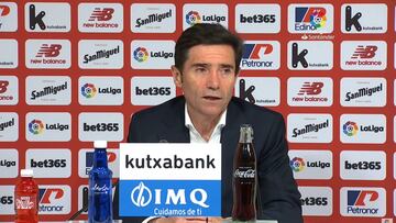 Marcelino: "Tardaremos en superar el luto de la Copa"