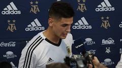 Martínez Quarta entra con fuerza en la Argentina de Scaloni