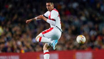 Guardiola participó de la victoria del Rayo en el Camp Nou (0-1) ante el Barcelona.