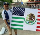 Aficionados latinos toman partido en la semifinal USA vs Jamaica
