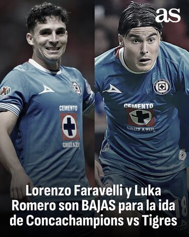 Alineación posible de Cruz Azul ante Tigres en la semifinal de la Concachampions
