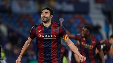 04/12/22 PARTIDO SEGUNDA DIVISION
LEVANTE UD - MALAGA CF
gol 1-0 VICENTE IBORRA ALEGRIA