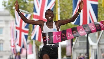 Kipruto vence en la maratón de Londres