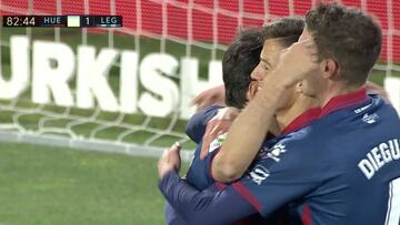 Resumen y goles del Huesca vs. Leganés de la Liga Santander