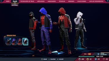 Trajes de Marvel's Spider-Man 2