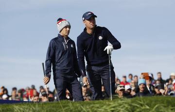 Spieth y Thomas mantienen con vida a Estados Unidos.