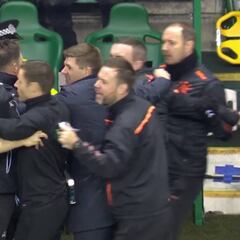 Rangers: Steven Gerrard goes ballistic after red card decision