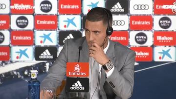 As¨ª fue la presentaci¨®n de Hazard como nuevo jugador del Real Madrid