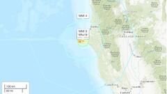 Este 20 de diciembre, se registr&oacute; un terremoto de magnitud 6.2 frente a la costa del norte de California, cerca del condado de Humboldt. Aqu&iacute; los detalles.