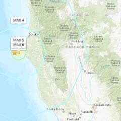 Terremoto de magnitud 6.2 sacude la costa del norte de California
