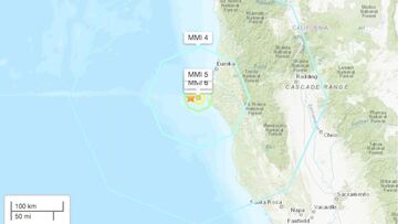 Este 20 de diciembre, se registr&oacute; un terremoto de magnitud 6.2 frente a la costa del norte de California, cerca del condado de Humboldt. Aqu&iacute; los detalles.