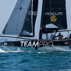 Los catamaranes foileadores ETF26 despedirán el curso en el Mar Menor