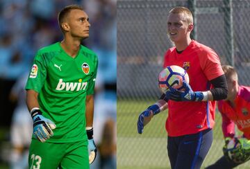 En agosto de 2016 Jasper Cillessen ficha por el Barcelona por 13 millones de euros. Tras tres temporadas siendo el suplente de ter Stegen, el Barcelona lo traspasa al Valencia por 35 millones de euros. Cillessen jugó 50 partidos en las tres temporadas que defendió la camiseta del Valencia.