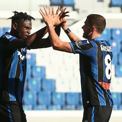 Muriel y Duván, figuras en goleada de Atalanta a Alessandria