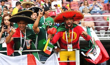 Así vive la afición el México vs Alemania dentro del estadio