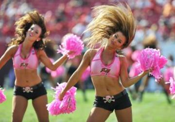 Las cheerleaders de los Tampa Bay Buccaneers.