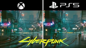 Cyberpunk 2077: comparativa gráfica PS4 y Xbox One vs PS5 y Xbox Series X|S
