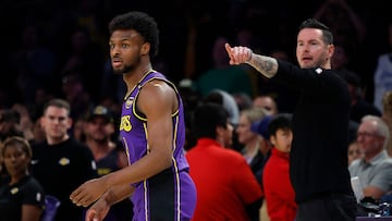 Bronny James had a career high 17 points last night in a Lakers loss to the Milwaukee Bucks, and JJ Redick thinks this is just the start for LeBron’s kid.