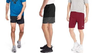 Encontramos los tres shorts para correr mejor valorados en Amazon: Under Armour, Champion y Puma