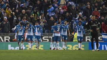 27/02/18 PARTIDO PRIMERA DIVISION
ESPANYOL - BARCELONA
PRIMER GOL GERARD MORENO 1-0 ALEGRIA
DESCUENTO MINUTO 92