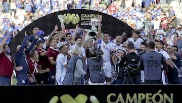 ruz Azul en el Campe&oacute;n de Campeones 