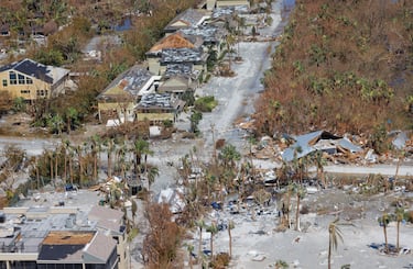 Los da?os que provoc el huracn Ian: casas y edificios destruidos e imgenes impactantes