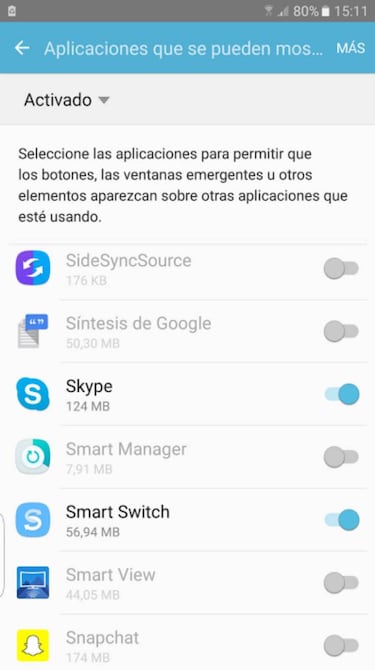 Cómo resolver el problema de los iconos flotantes en Facebook Messenger y otras apps Android