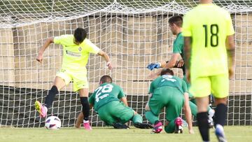 Grant Mateer anotó el primer gol del partido