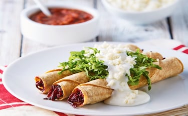 Cómo hacer tacos de Jamaica con Chile Morita para limpiar el hígado y bajar el colesterol