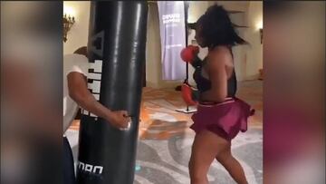 El entrenamiento de Serena con Mike Tyson que arrasa en Twitter
