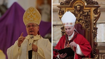 Ellos son los dos cardenales mexicanos que figuran en la privilegiada lista de sucesores del Papa Francisco