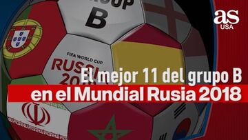 El mejor 11 del grupo B en el Mundial Rusia 2018