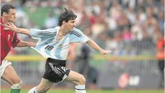 A 15 años del debut de Messi con la Albiceleste
