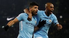 Agüero derriba el muro del Newcastle de Benítez