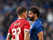 Diego Costa reapareció en un Chelsea- Liverpool de leyendas y se hizo notar: esto pasó