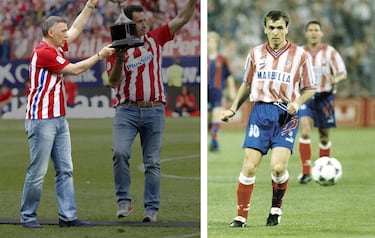 El antes y el después de los veteranos del Atleti