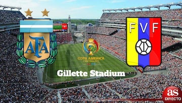 Argentina vs Venezuela en vivo