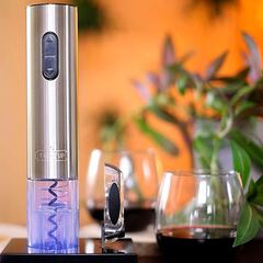 El sacacorchos eléctrico que tarda ocho segundos en abrir cualquier botella de vino