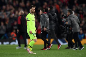 Messi no pudo cumplir la promesa que hizo a principio de temporada, la cual era volver a ganar la Champions.