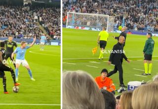 Nunca visto: ¡De Bruyne mandó callar a Guardiola en pleno partido ante el Madrid!